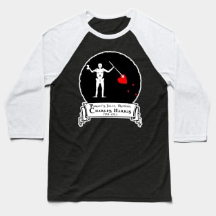 Charles Harris Jolly Roger Baseball T-Shirt